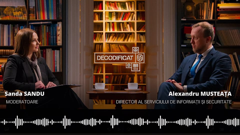 Director of the Information and Security Service of the Republic of Moldova, guest on the DECODIFICAT podcast