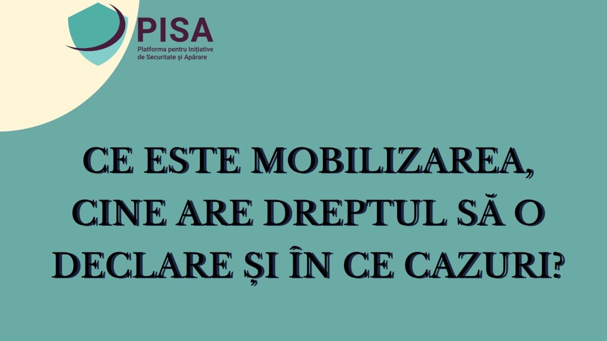 INFOGRAPHIC – What is mobilization, who has the right to declare it, and in what cases?