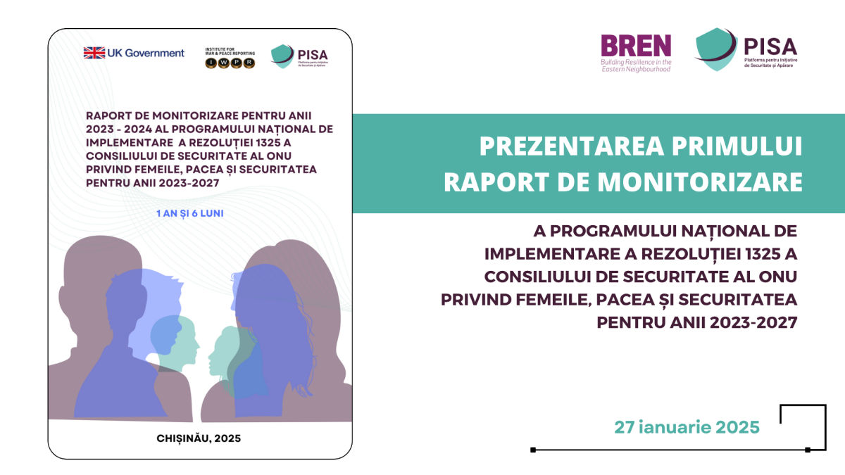 PRESENTATION OF THE FIRST MONITORING REPORT (2023 – 2024) OF THE NATIONAL PROGRAM FOR THE IMPLEMENTATION OF UN SECURITY COUNCIL RESOLUTION 1325 ON WOMEN, PEACE AND SECURITY FOR THE YEARS 2023-2027
