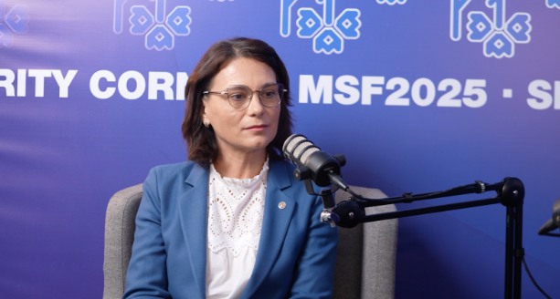 Daniella Misail Nichitin, Ministra Afacerilor Interne al Republicii Moldova,  invitată în cadrul Security Corner, parte a Moldova Security Forum 2025