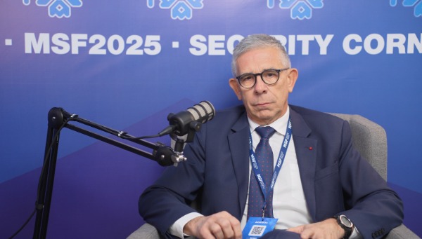 Major General Philippe Boutinaud, Security and Strategy Advisor to DCAF, former Head  of Paris Fire Department, guest speaker at Security Corner, part of the Moldova Security Forum 2025