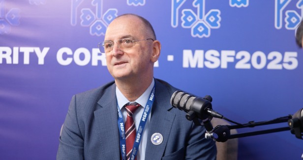 Orlin Nikolov, Director, NATO’s Crisis Management and Disaster Response Centre of Excellence,guest speaker at Security Corner, part of the Moldova Security Forum 2025